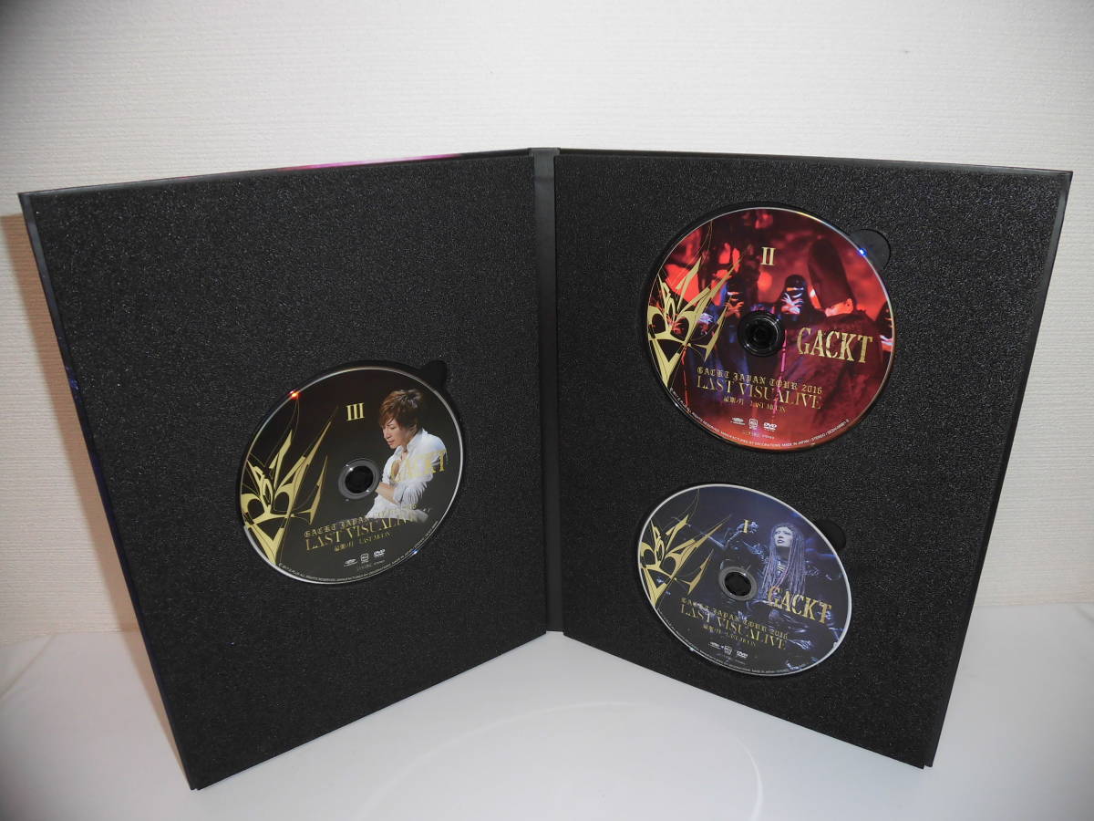 DVD GACKT JAPAN TOUR 2016 LAST VISUALIVE 最期ノ月 LAST MOON