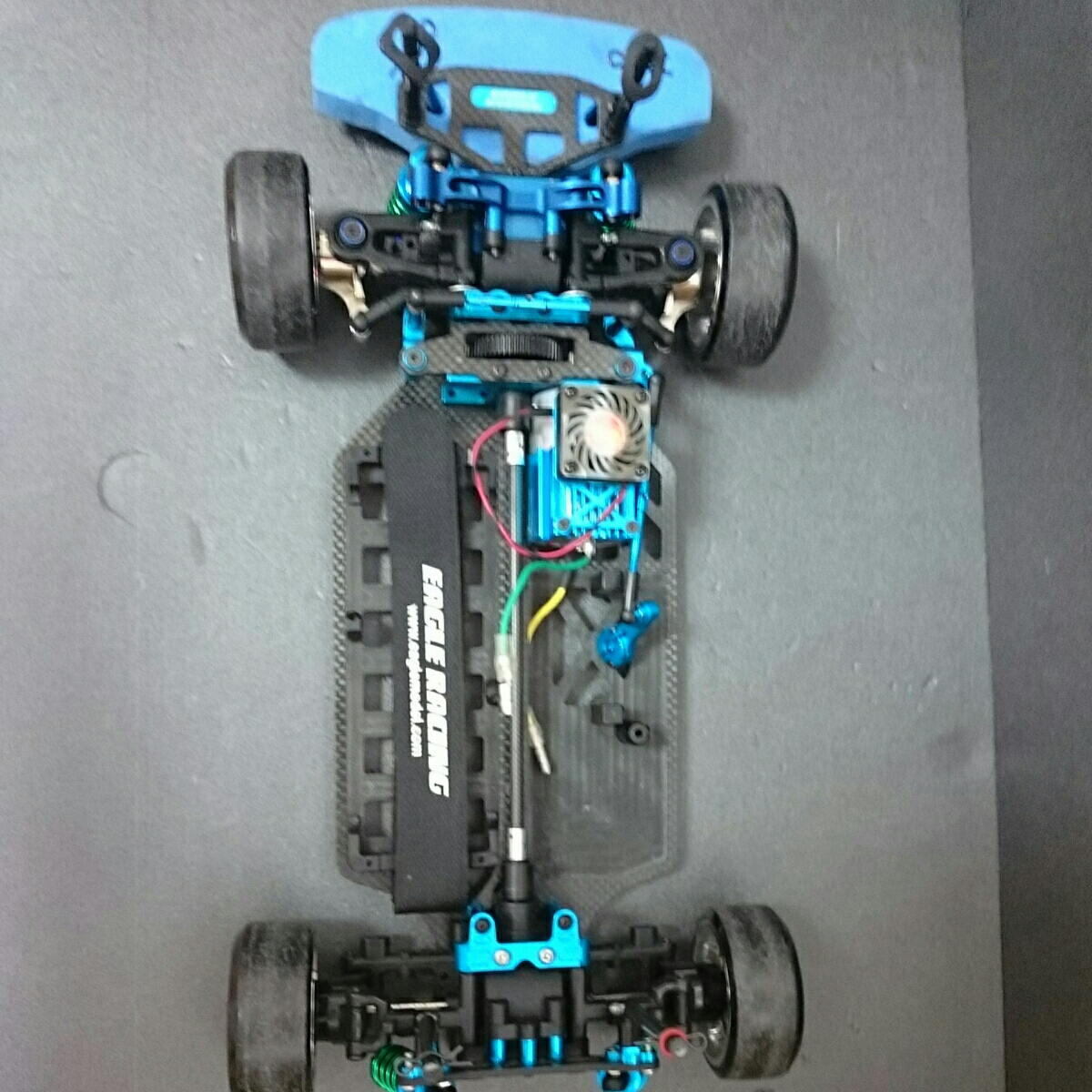 イーグルレーシング TT01 コンバージョン カーボンシャーシ 中古