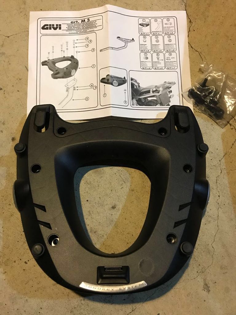 【ミルクさま専用です】 GIVI(ジビ) トップケース / リアボックスパーツ モノキー M5プレート