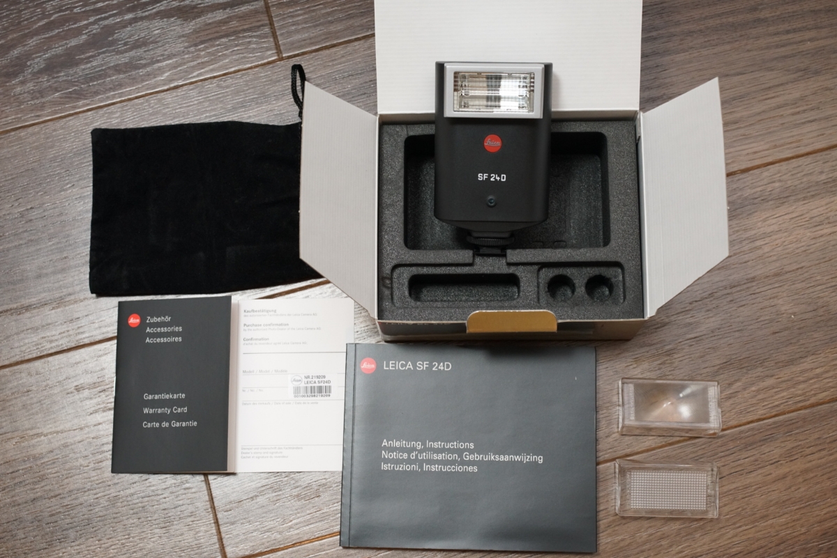 Leica SF24D 14444 超美品 ライカ TTL ストロボ デジタル用 M9、M-E、typ240、M10などに