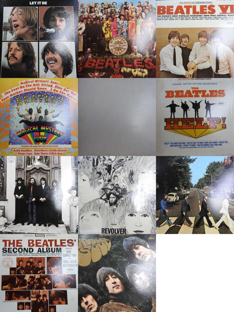 GW限定価格！！【ザ・ビートルズまとめて】 人気LP盤11枚セット レコード GW限定価格！！【ザ・ビートルズまとめて】 人気LP盤11枚セット