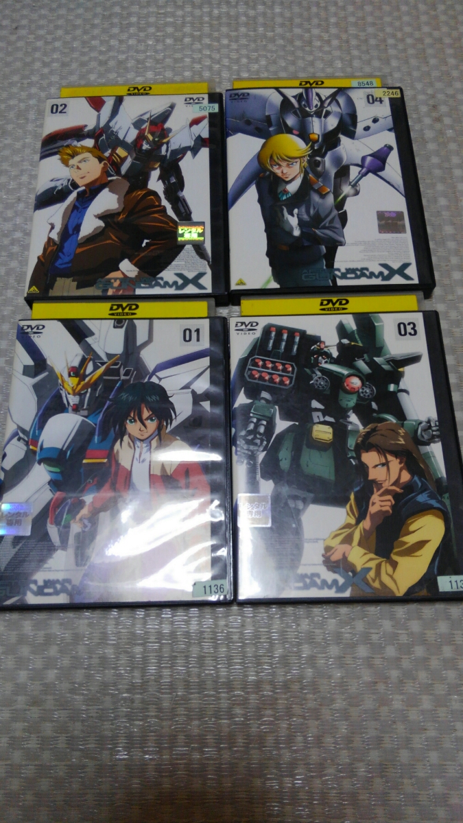 機動新世紀ガンダムX DVD 全10巻セット : 全10巻セット（レンタル版