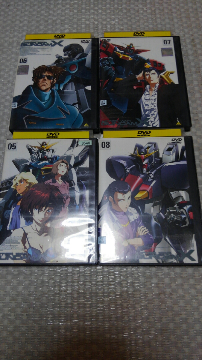 機動新世紀ガンダムX DVD 全10巻セット : 全10巻セット（レンタル版