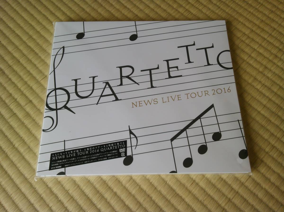 0 TOUR LIVE NEWS NEWS⁄NEWS : QUARTETTO Concert 公式通販 Quartetto 