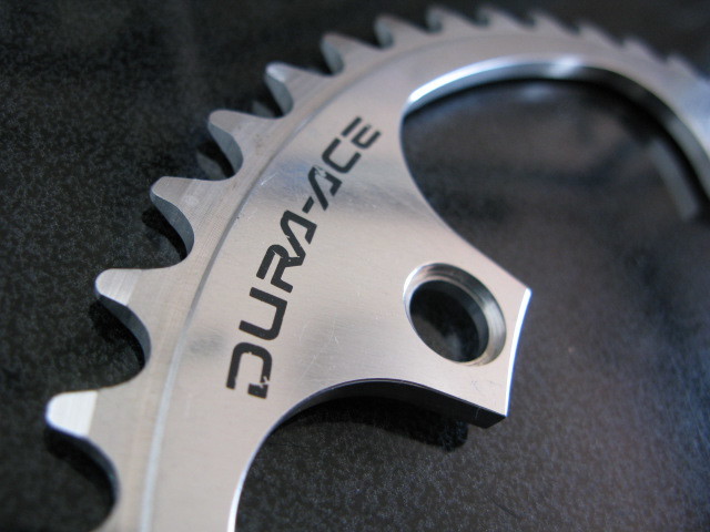 ピスト・競輪/NJS認定shimano【DURA-ACE】大ギア厚歯51T旧型美中古RL