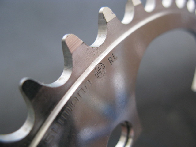 ピスト・競輪/NJS認定shimano【DURA-ACE】大ギア厚歯51T旧型美中古RL