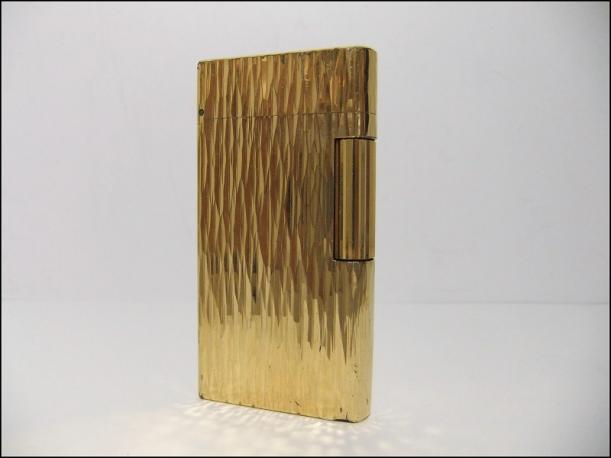 ★CARAN d'ACHE カランダッシュ◆ローラー ガスライター ゴールド◆着火未確認の為ジャンク★2