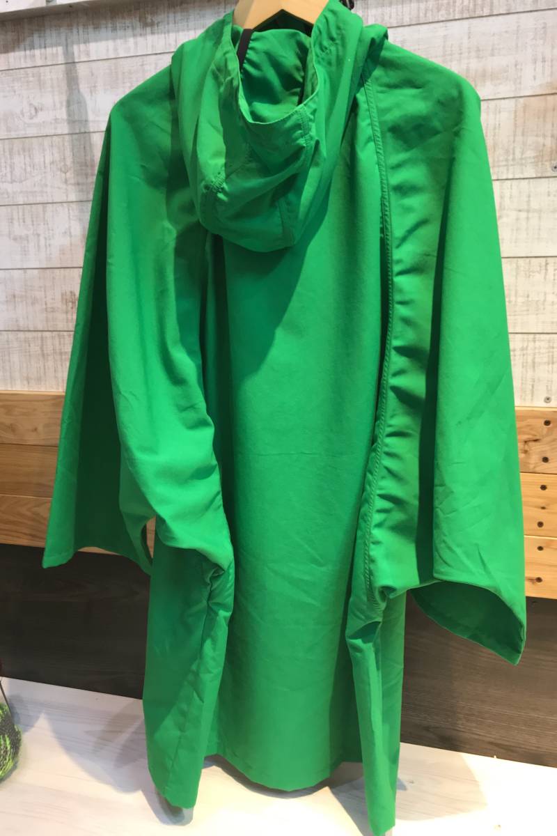OUTLET！ inhabitant　レインポンチョ　　新品　i008