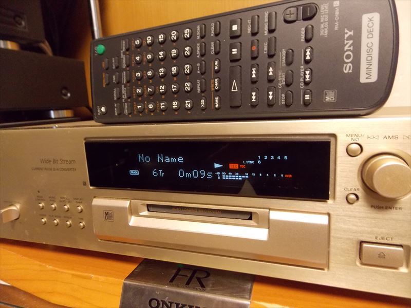 ☆ジャンク☆ TASCAM タスカム MD-801R 業務用MDプレーヤー 要修理