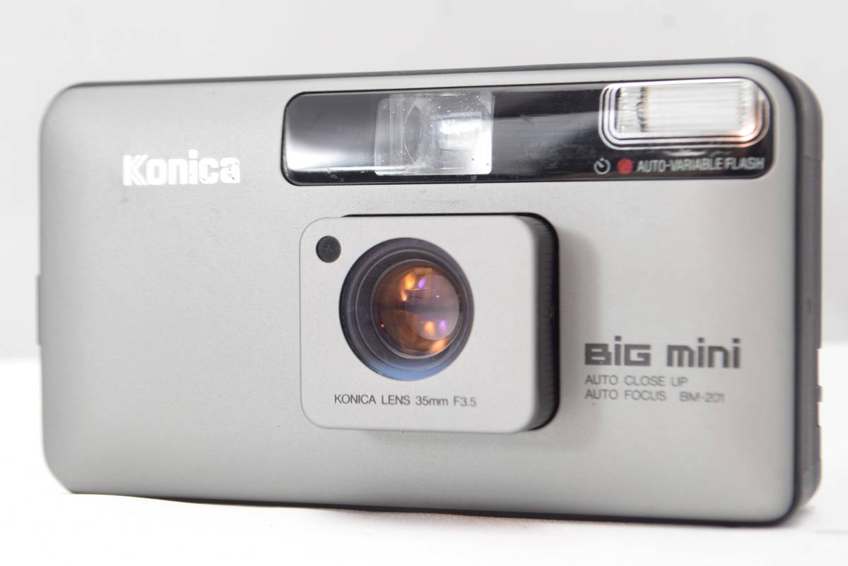 ☆希少品☆Konica コニカ BiG mini BM-201 コンパクトカメラ☆ 【公式