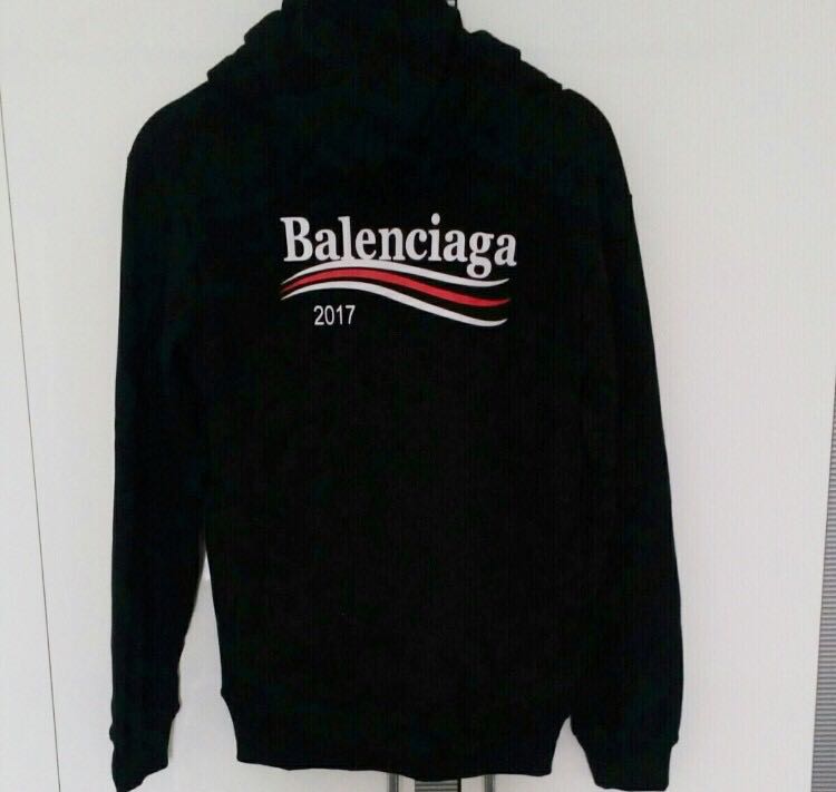 バレンシアガ パーカー バックロゴ L sizeエルサイズ balenciaga 