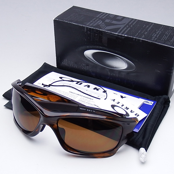 人気定番，安い】 未使用同様 OAKLEY PIT BULL OO9161-01 BROWN