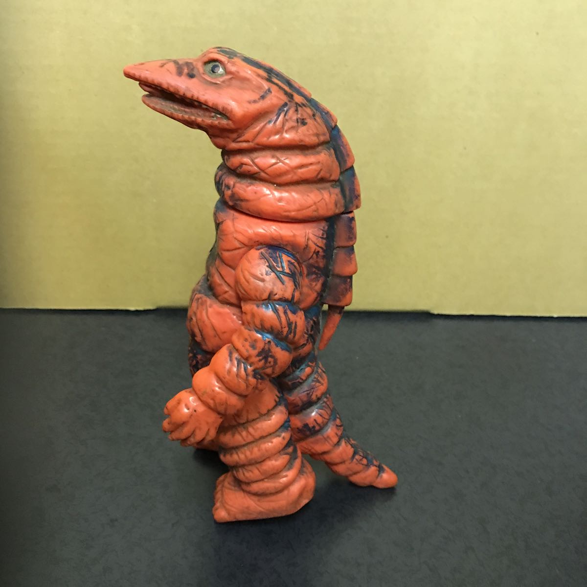 テレスドン ブルマァク ソフビ 怪獣 21cm ウルトラマン 当時物 レトロ 
