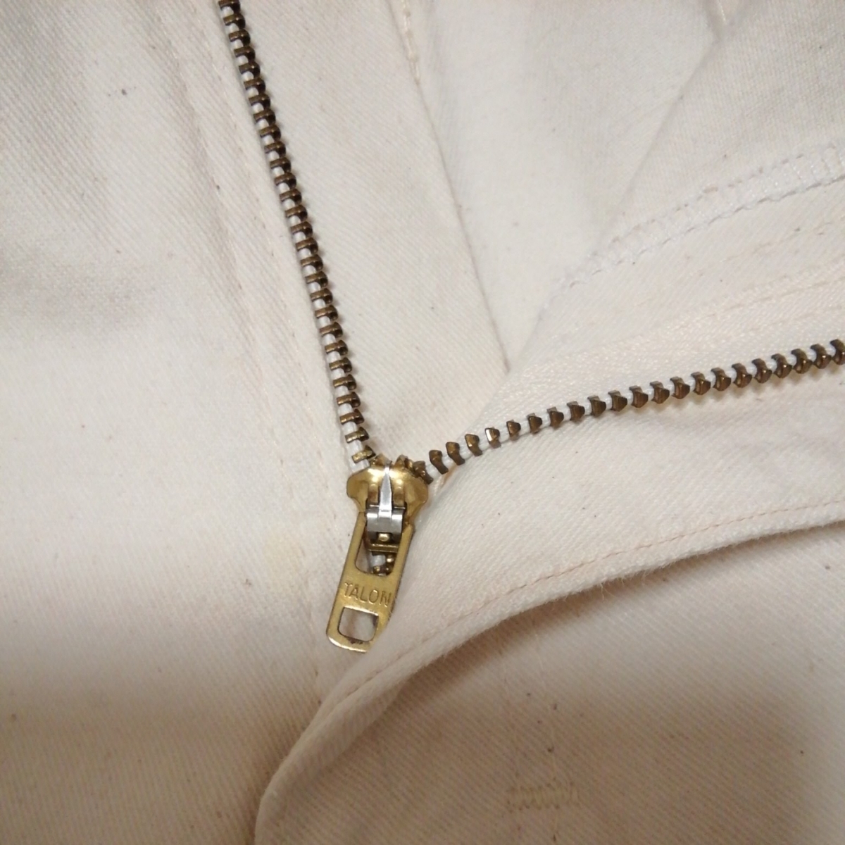 90s dickies ディッキーズ ワークパンツ ペインター 生成り コットン TALON 34×30