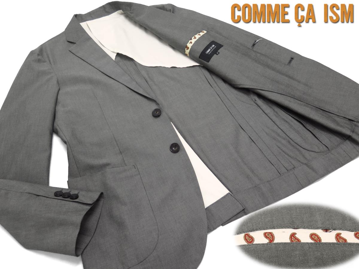7582○コムサイズム COMME CA ISM○新品 GG05 コットンジャケット 