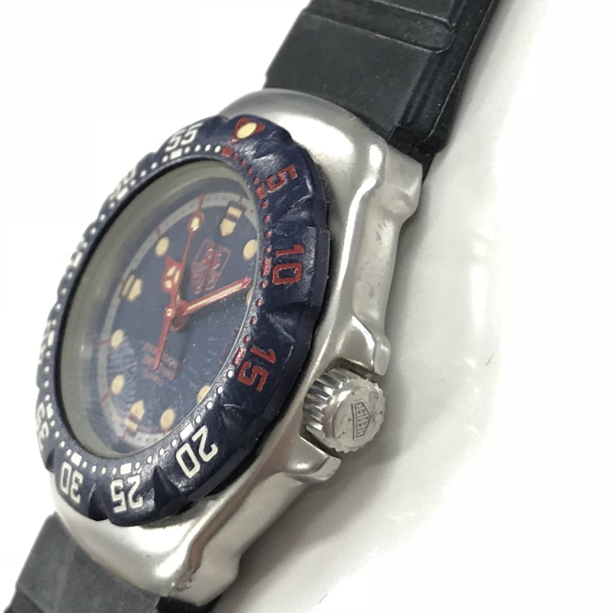 動作未確認 タグホイヤー クウォーツ 腕時計 WA1410 ジャンク品 【公式 