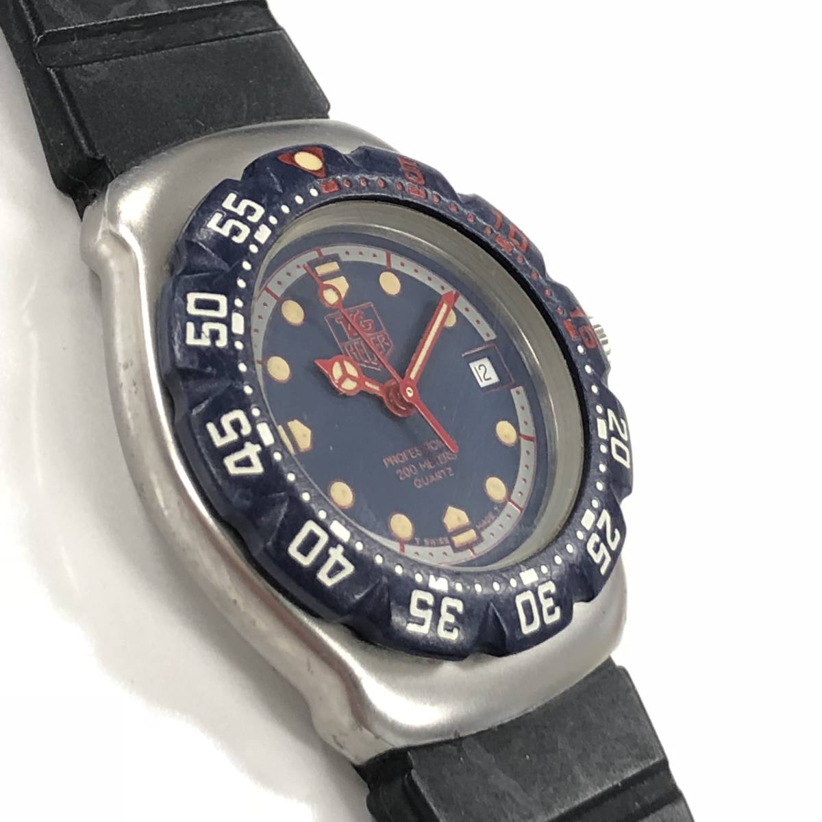 動作未確認 タグホイヤー クウォーツ 腕時計 WA1410 ジャンク品 【公式 