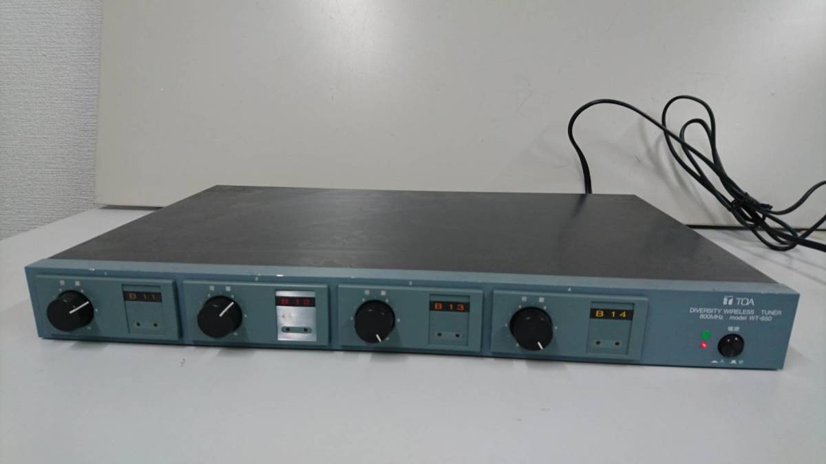 TOA ワイヤレスチューナーユニット WTU750-B11