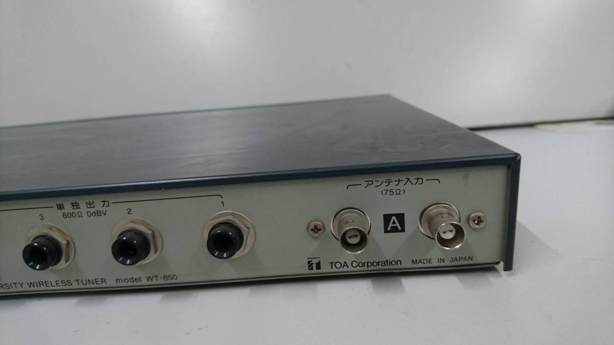 TOA ワイヤレスチューナー WT-850 WT-850｜Yahoo!フリマ（旧PayPay 