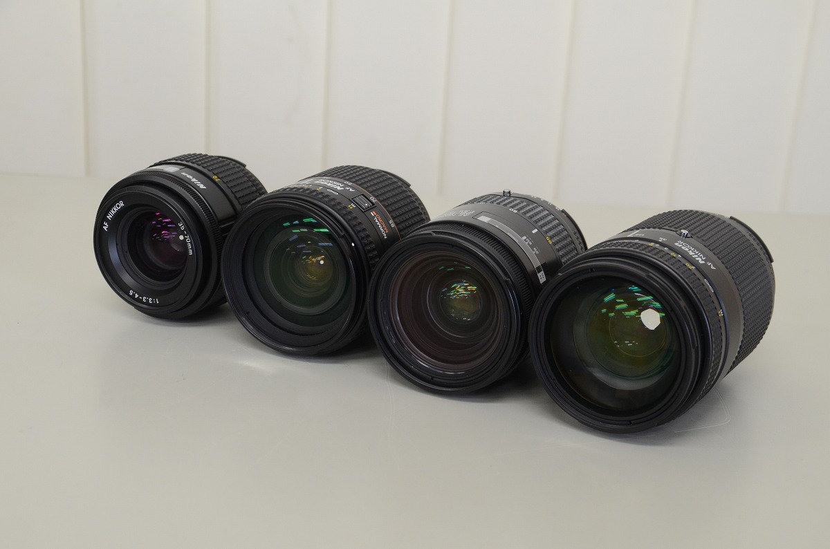 あ*い様 Nikon NIKKOR レンズ 4本セット まとめ売り ジャンク品 ③ジャンク