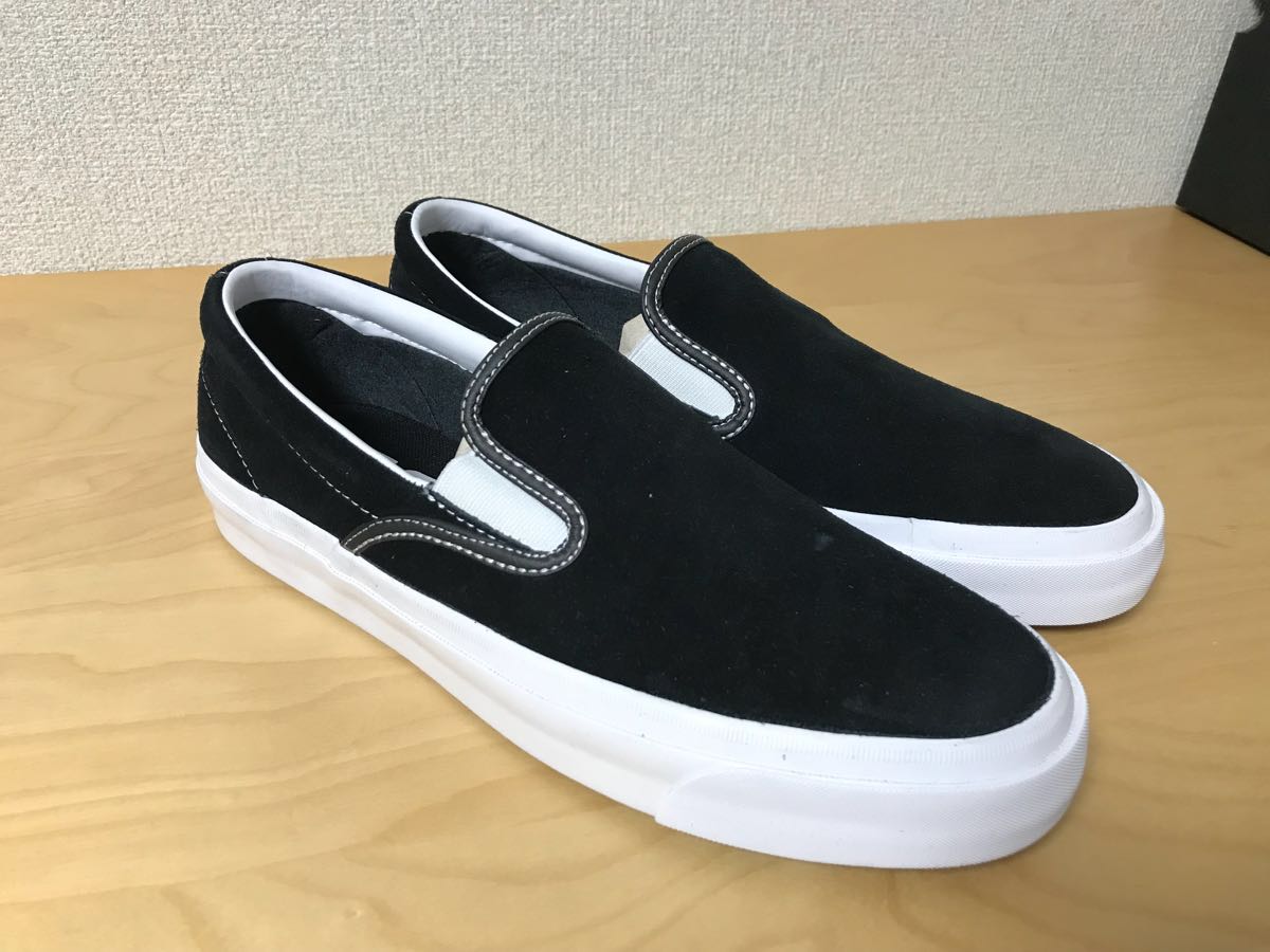 新品 26.5cm CONVERSE CONS ONE STAR CC スリッポン ブラック/ホワイト 
