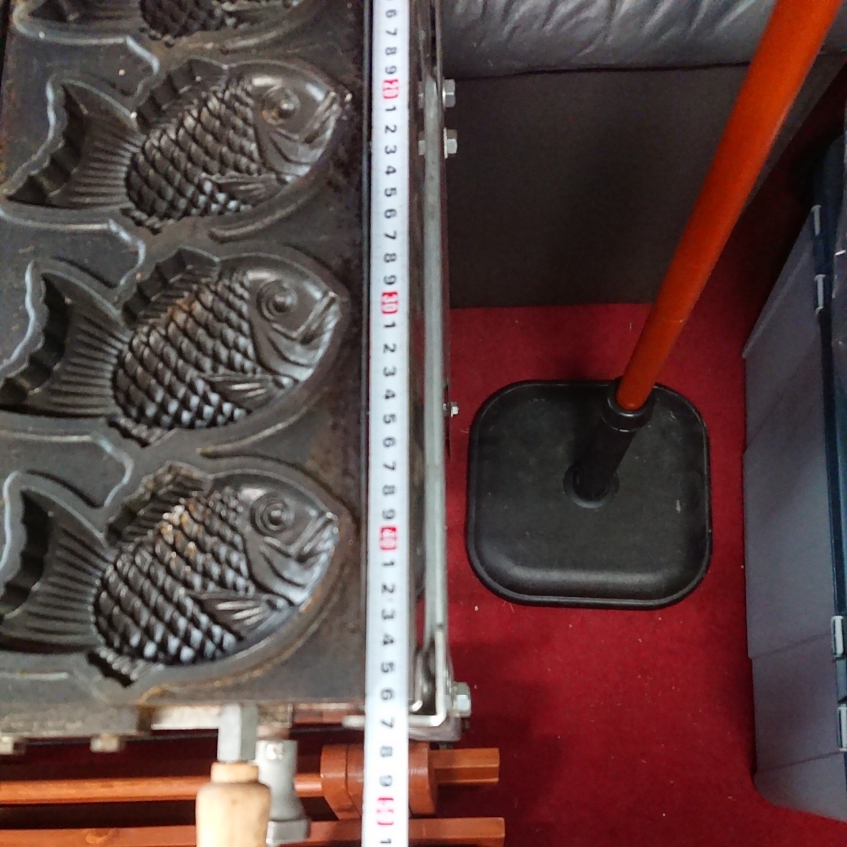 業務用 たい焼き機 10匹用 プロパンガス 屋台 露店等にの通販はau PAY 
