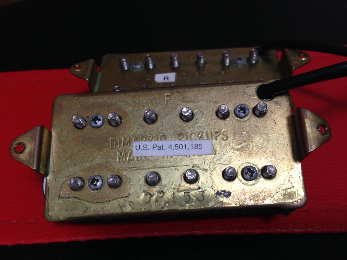 DP153 Dimarzio dp213 paf joe / dp153 fred f-spaced Joe Satriani