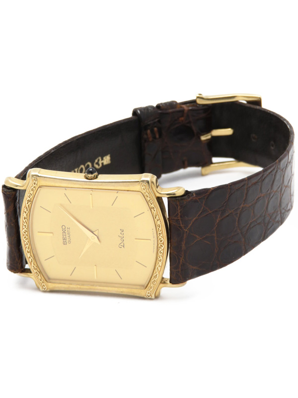 SEIKO ドルチェ 9520-5070 Dolce 腕時計 14K セイコー クオーツ