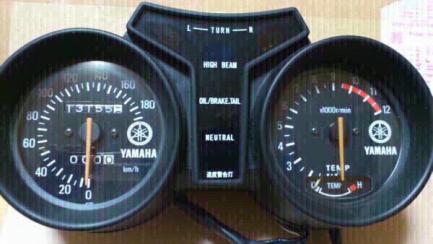 RZ250 スピードメーター | - RZ350 Yahoo!オークション RZ250 0 フル 
