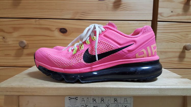 訳あり 中古 ナイキ エアマックス 2013 nike airmax 2013 pink ピンク 23.5cm