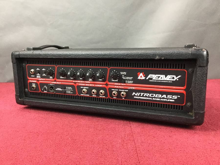 動作良好Peavey ベースアンプ ヘッド NITROBASS PEAVEY - Head Peavey