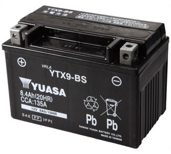 TAIWAN YUASA [ 台湾ユアサ ] シールド型 バイク用バッテリー YTX9-BS