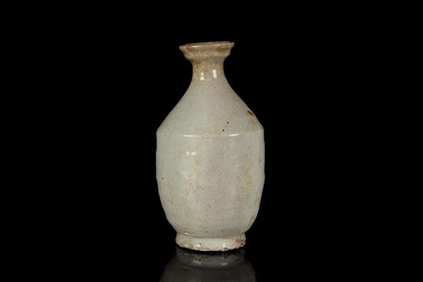 朝鮮美術 時代 李朝 白磁 徳利 酒器 骨董品 古美術品 41576
