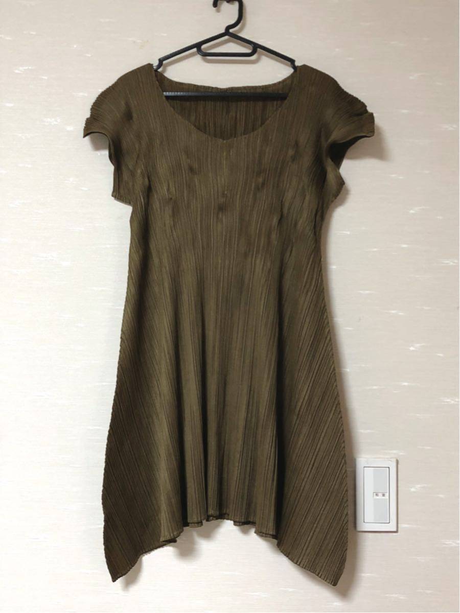 イッセイミヤケ プリーツプリーズ チュニック PLEATS PLEASE 3