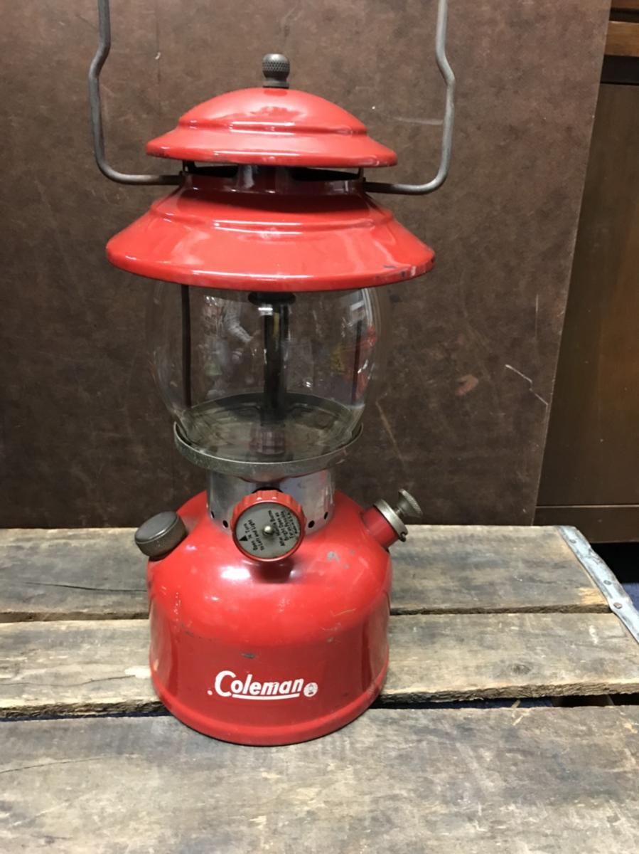 コールマン ランタン 200A レッドボーダー COLEMAN 1964年5月 完全分解