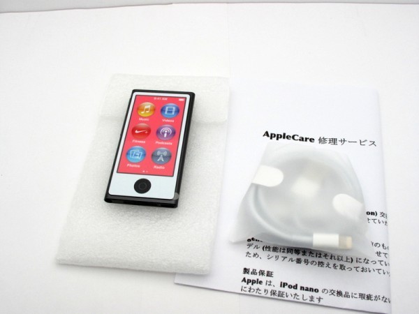 新品/未使用品/保証有】 iPod nano 第7世代 16GB スペースグレイ