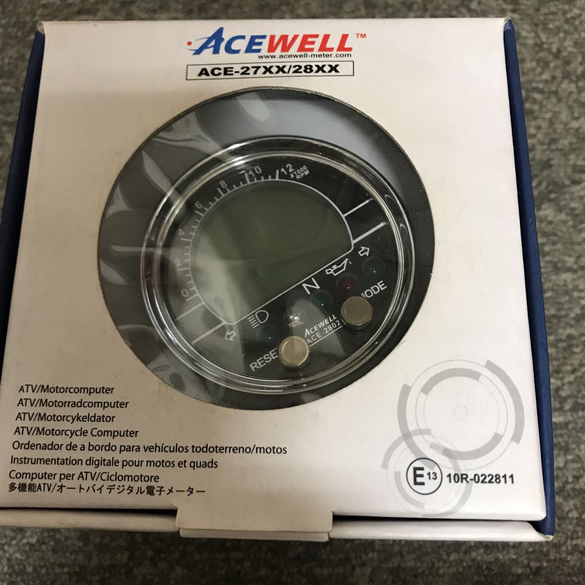 ACEWELL ACE-153 多機能 デジタルメーター 【公式通販】