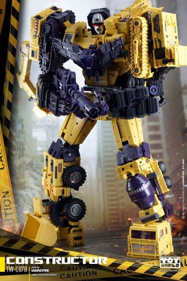 ●新品トランスフォーマーTOYWORLD 01－06 G2 黄色バージョン　シリーズ合体兵士　6体セット（at-1251）●