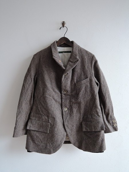 □ポールハーデン Paul Harnden *ポケットブレザー*Sダークグレー 