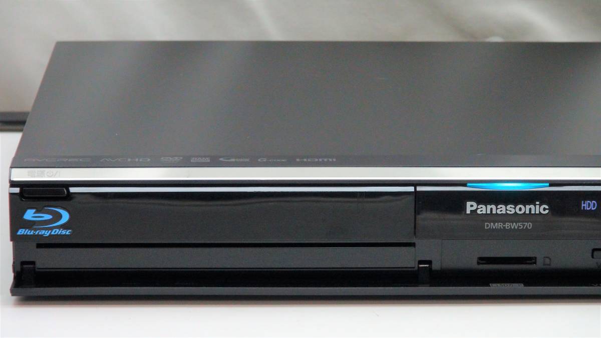 2TB-W録-Panasonic パナソニック【【DMR-BW570/動作品/一週間保証 