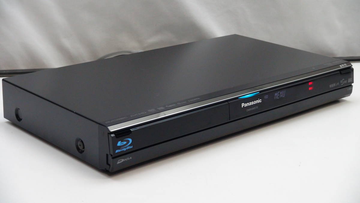 2TB-W録-Panasonic パナソニック【【DMR-BW570/動作品/一週間保証 