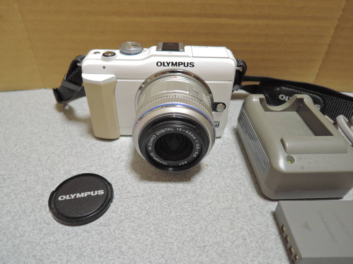 新作，品質保証 ☆OLYMPUS ミラーレス一眼 PEN E-PL1 レンズキット