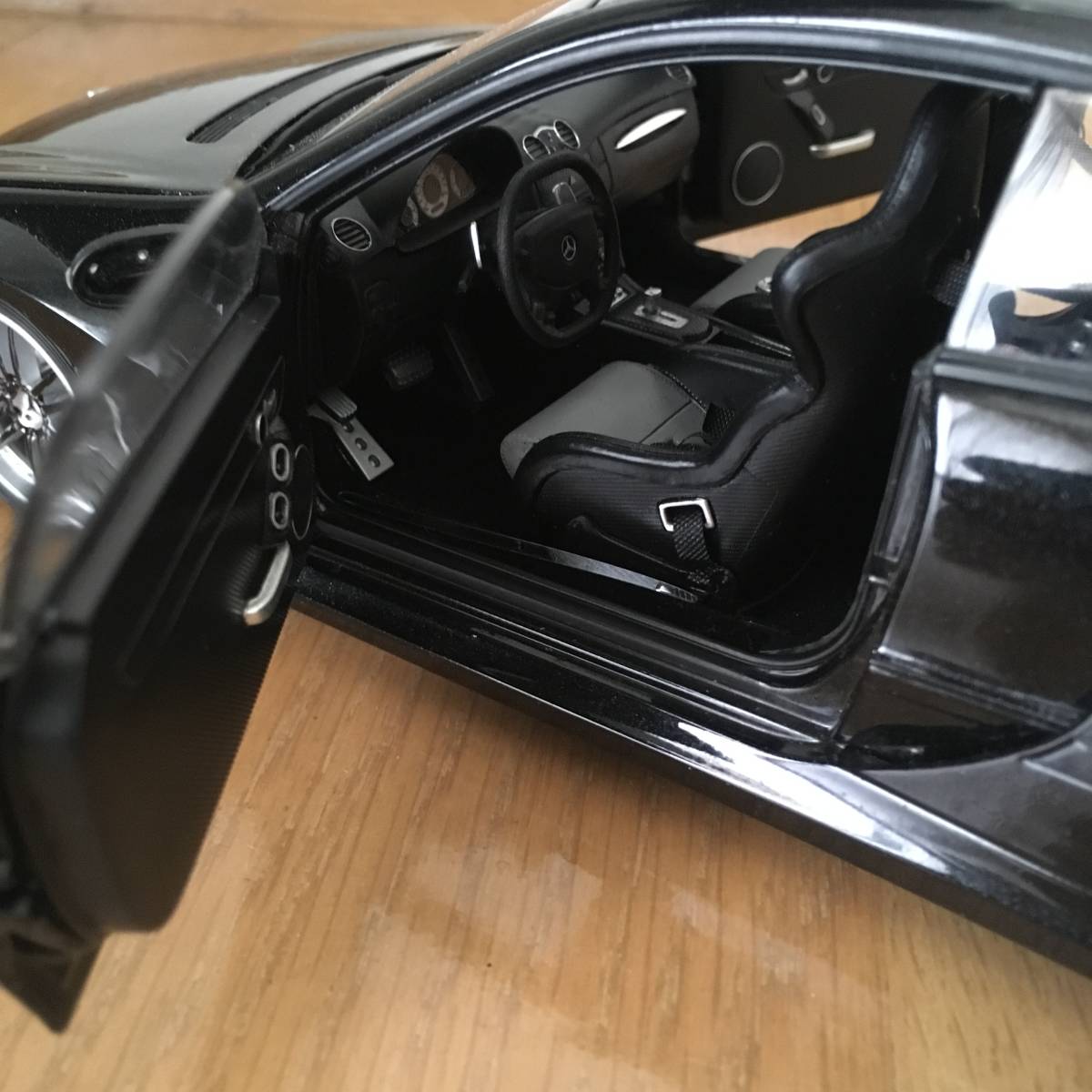 希少　京商　KYOSHO　1/18 ミニカー　メルセデスベンツ　CLK　DTM　AMG　coupe ブラック　黒_6