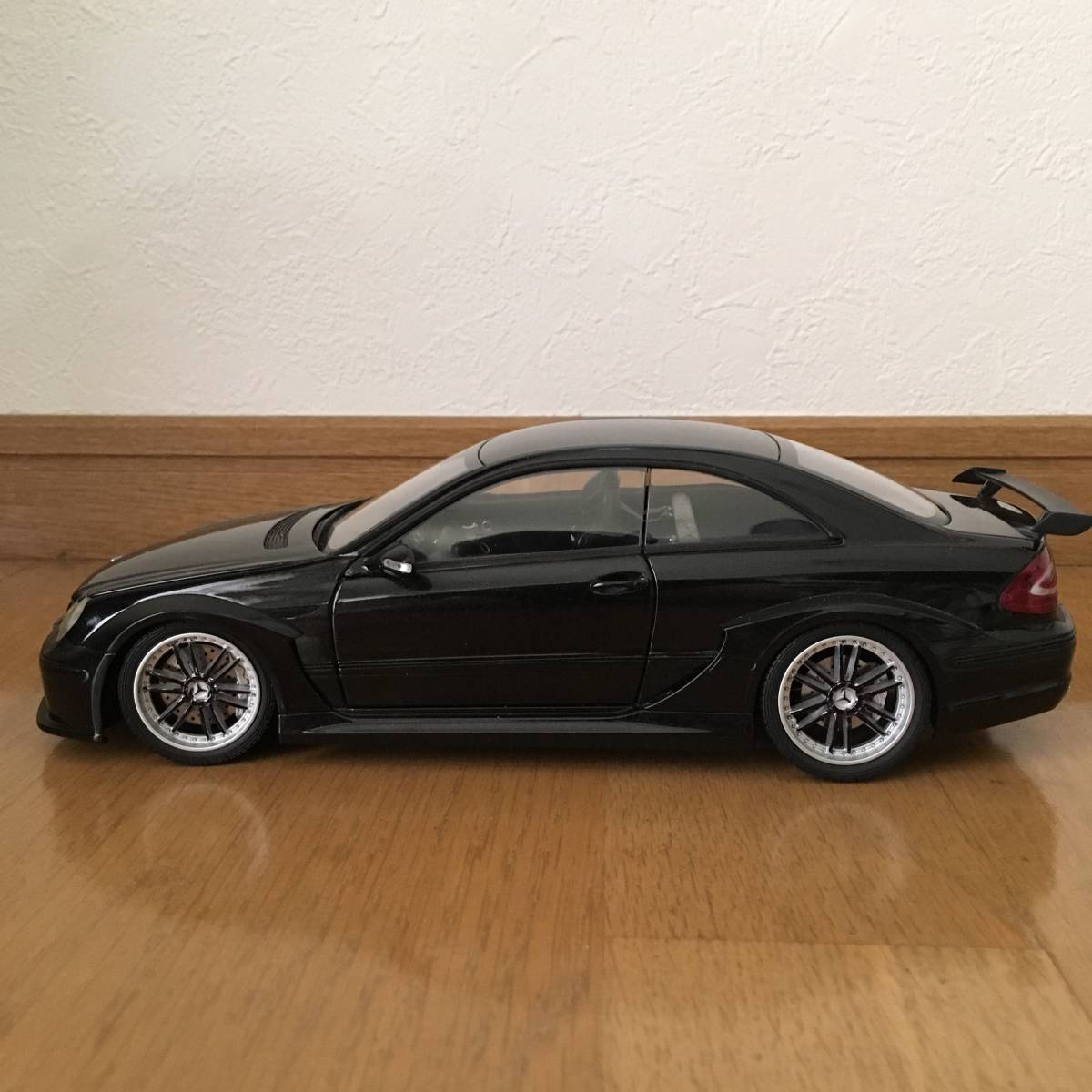 希少　京商　KYOSHO　1/18 ミニカー　メルセデスベンツ　CLK　DTM　AMG　coupe ブラック　黒_8