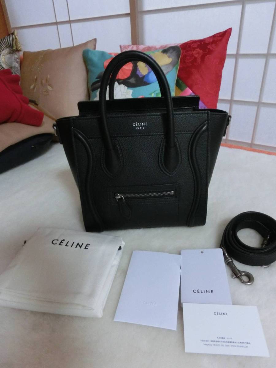 最終価格＊極美品＊CELINE＊セリーヌ＊ CELINE＊ラゲージ ナノ 