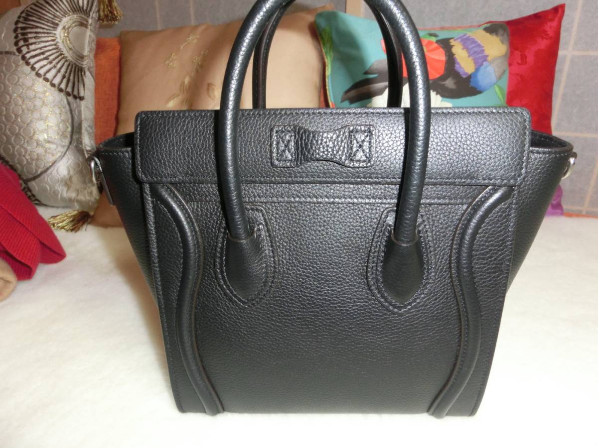 最終価格＊極美品＊CELINE＊セリーヌ＊ CELINE＊ラゲージ ナノ 