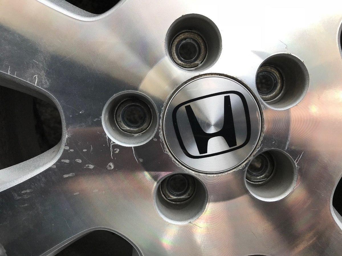ホンダ ラグレイト 希少 後期純正ホイール + スタッドレス 4本セット