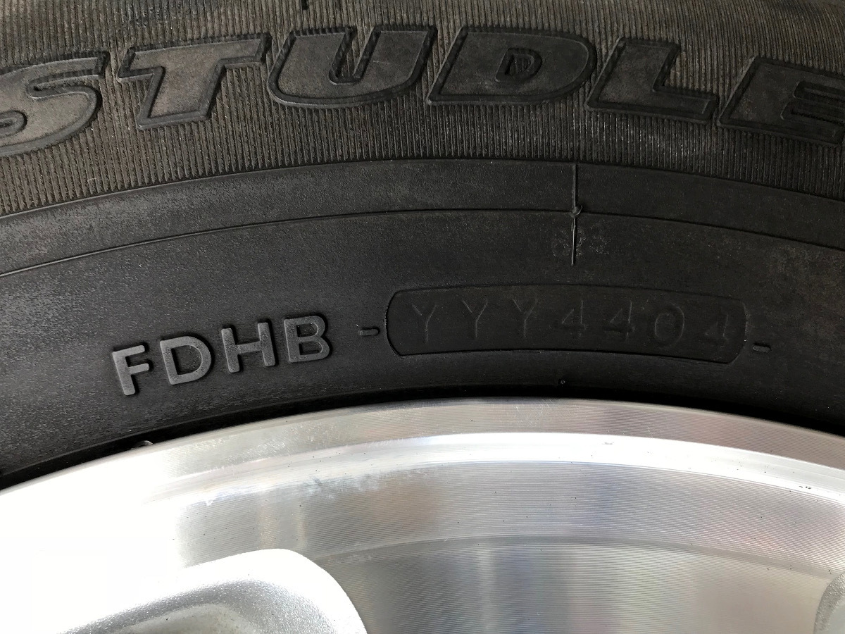 ホンダ ラグレイト 希少 後期純正ホイール + スタッドレス 4本セット
