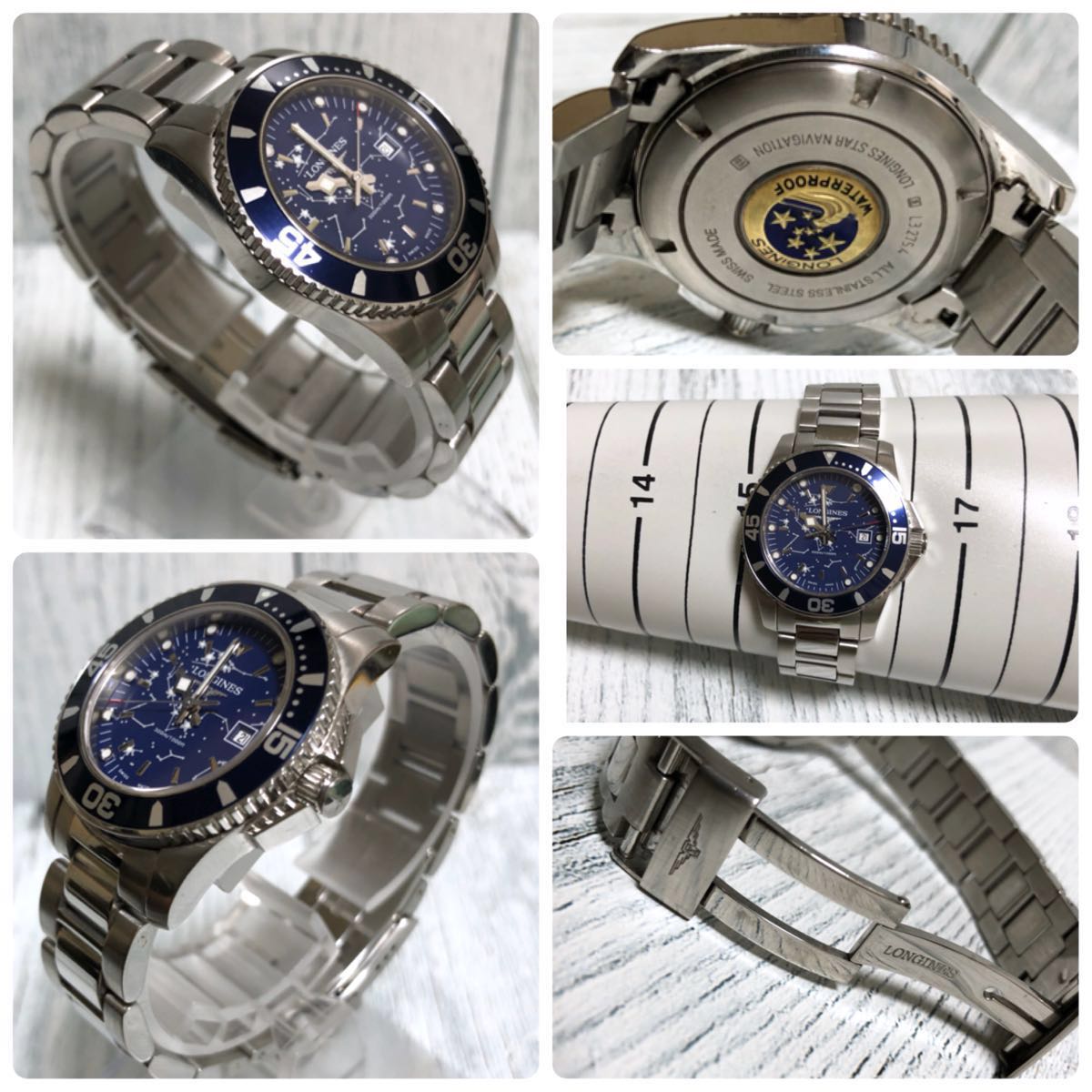 即決】【美品】LONGINES ロンジン Conquest ハイドロ コンクエスト