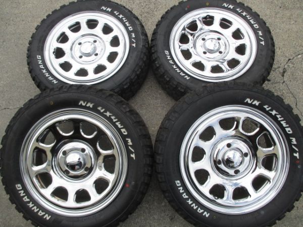 ☆新品☆軽トラ 軽バン 4X4 リフトup車 等に デイトナ クローム マッド